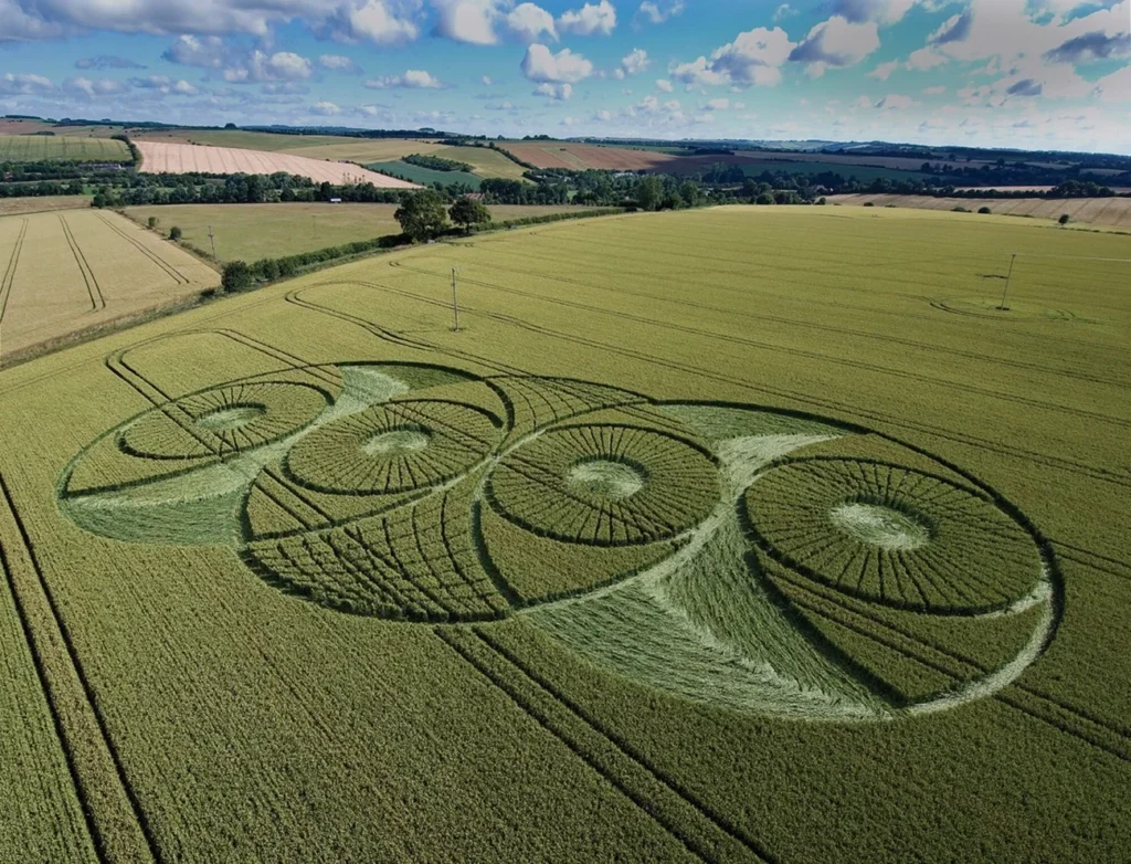 círculos nas plantações (crop circles)